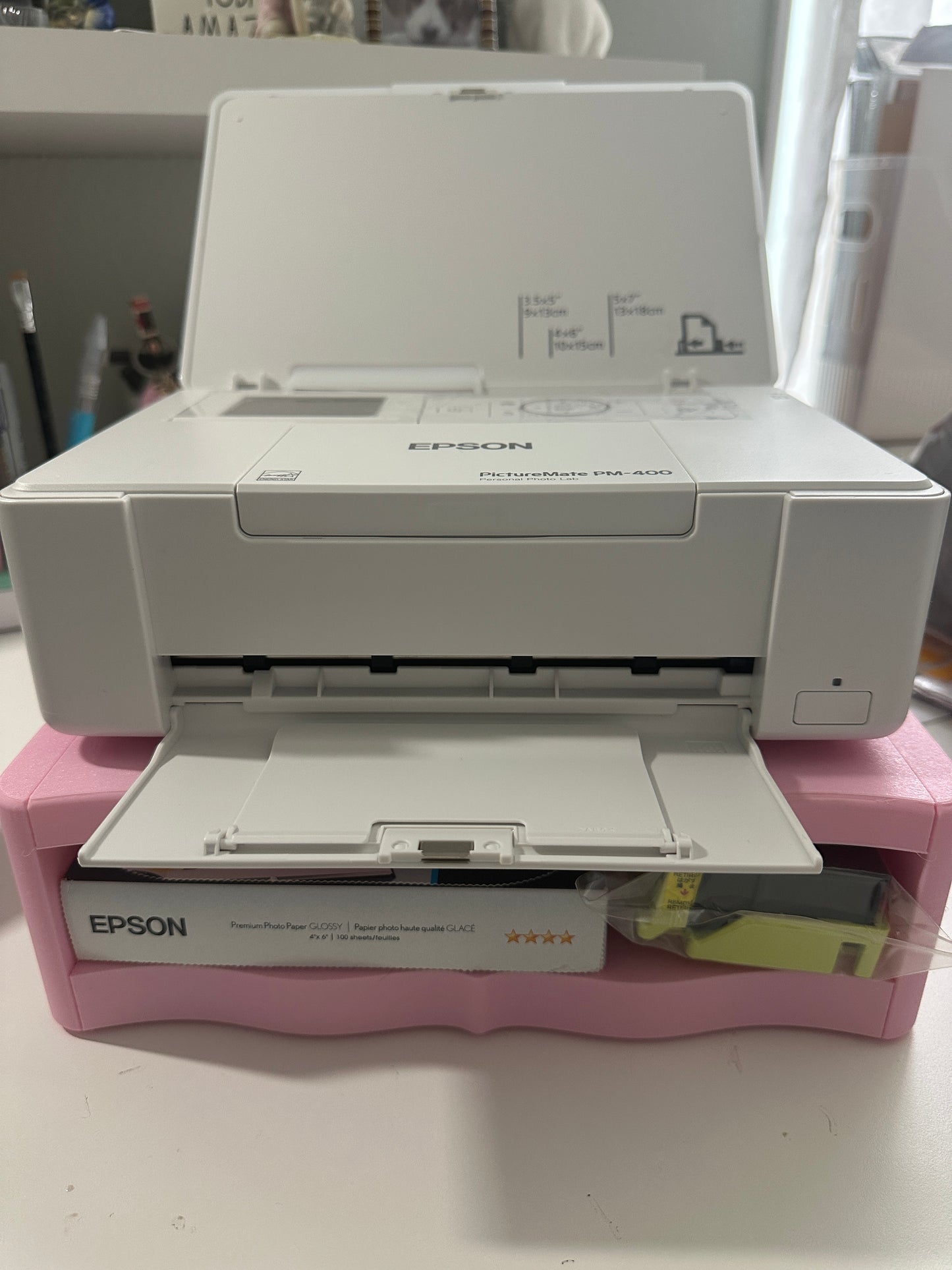 Spinning Caddy for Epson PM400 and Cricut Joy