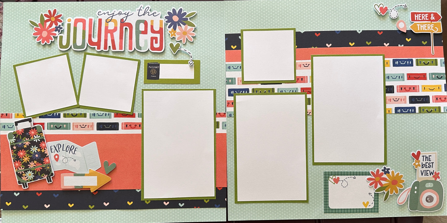 Enjoy The Journey Page Layout Kit