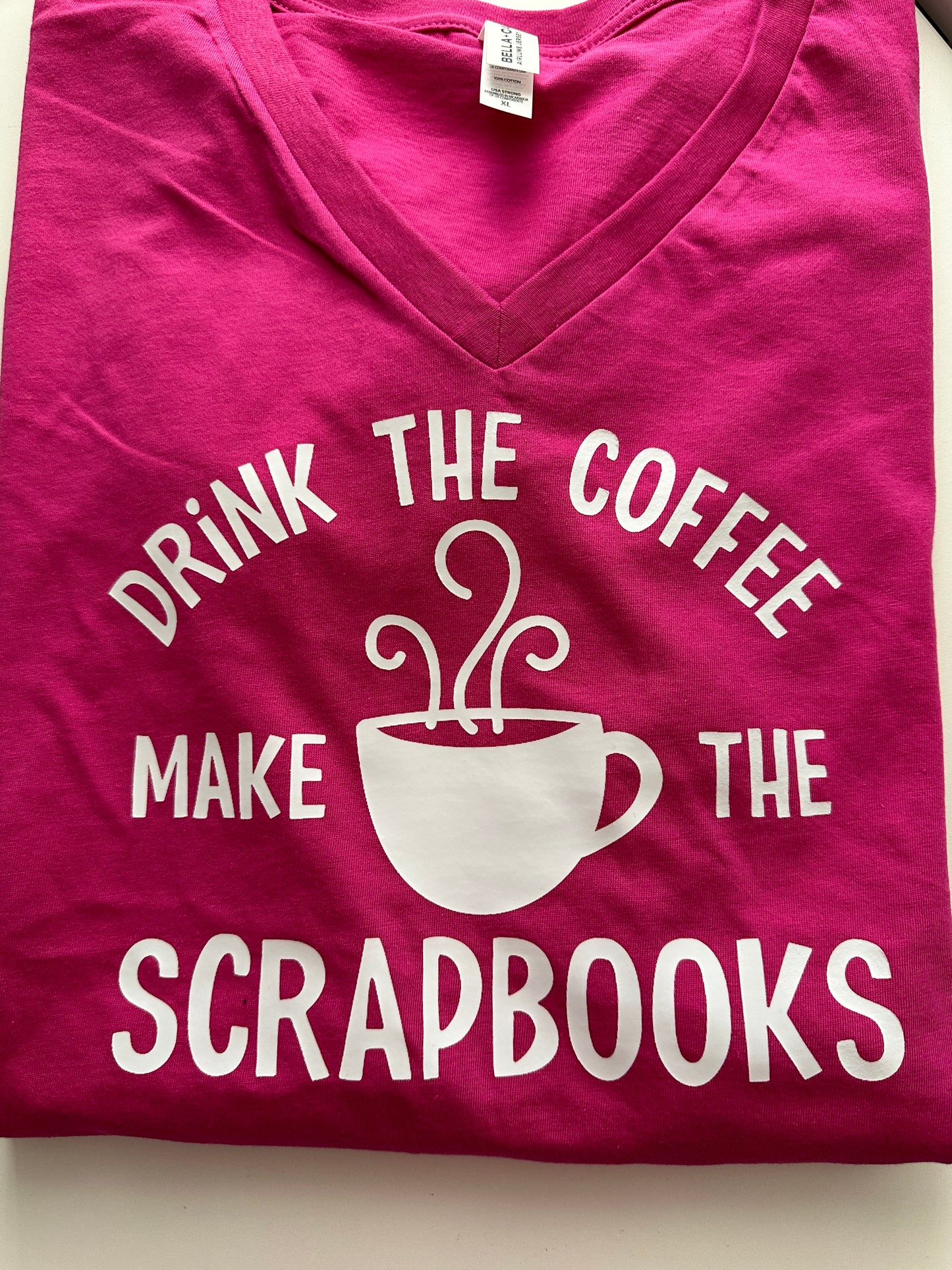 Pink v-neck short sleeve shirt (Copy)